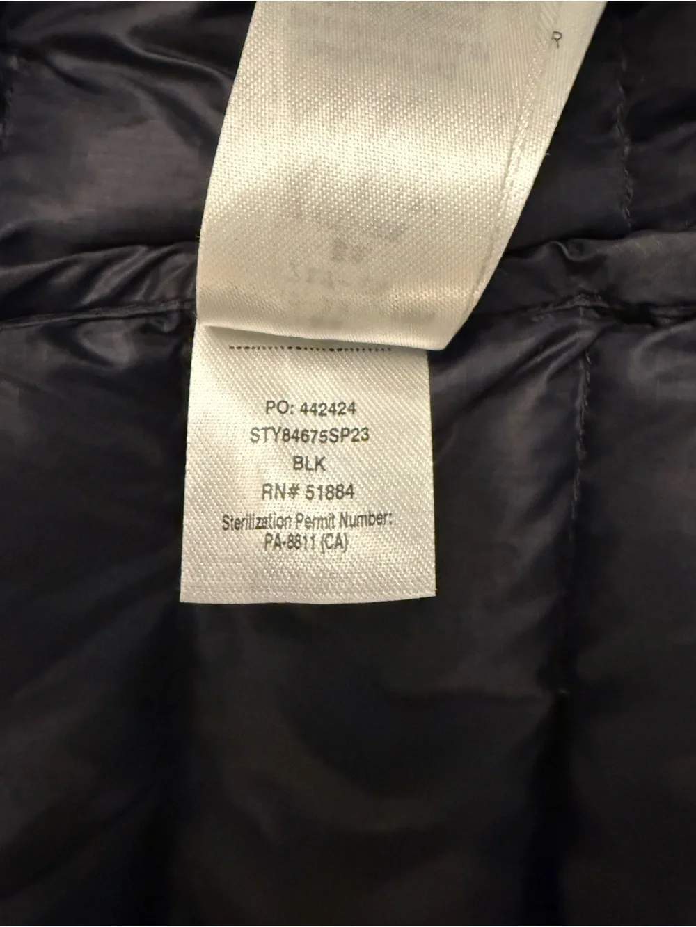 Patagonia Down Sweater Jacket 84675 Black Men’s Large Like New 800 Fill Down